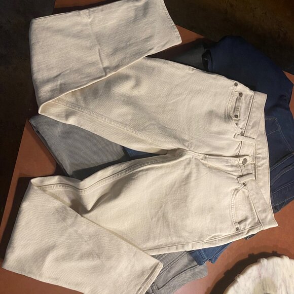 LOT OF 5 PAIRS! Banana Republic Traveler Jeans Men's SLIM 28X32, gorgeous - Picture 4 of 14